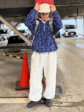 「elldu（エルドゥ）のアイテム」を使った、reijiro さん（メンズ・165cm）の冬コーディネート