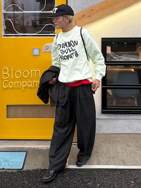 reijiro さん（メンズ・165cm）の春コーディネート