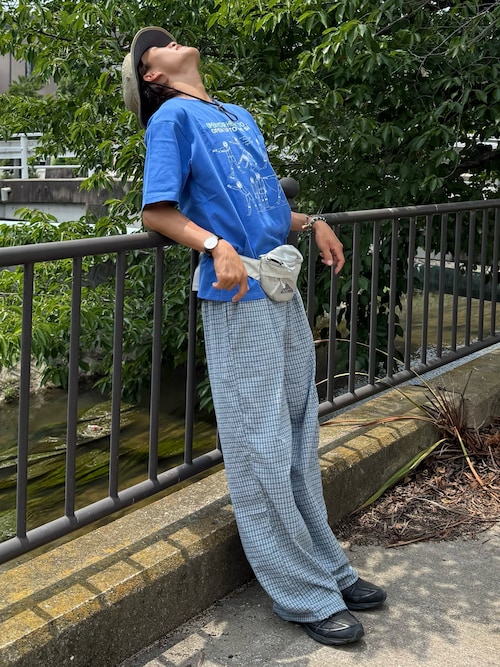 セール】Washed Nylon Waist Bag（ボディバッグ/ウエストポーチ