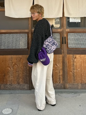 「Elanque（エランク）のアイテム」を使った、reijiro さん（メンズ・165cm）の冬コーディネート