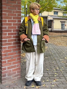 「アイテム（アナログ腕時計）」を使った、reijiro さん（メンズ・165cm）の冬コーディネート