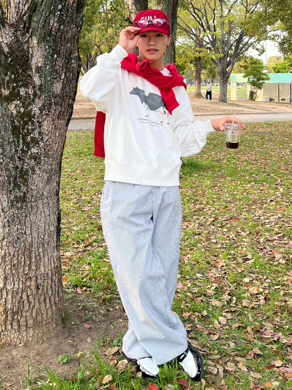 common gull products.のスウェットを使った人気ファッション