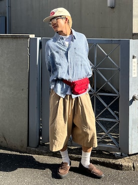 「KiU（キウ）のアイテム」を使った、reijiro さん（メンズ・165cm）の春コーディネート