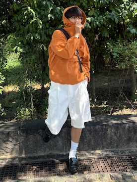 「アイテム（メガネ）」を使った、reijiro さん（メンズ・165cm）の夏コーディネート