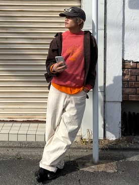 「Daniel Wellington（ダニエルウェリントン）のアイテム」を使った、reijiro さん（メンズ・165cm）の春コーディネート