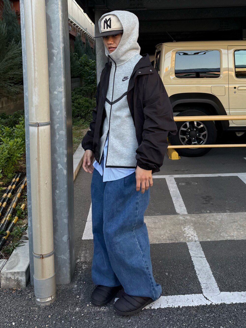 セットアップ対応商品》ナイキ テック メンズ フルジップ ウィンド