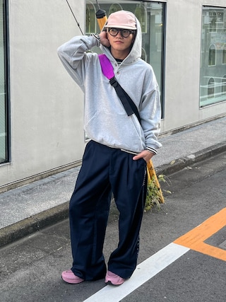 「NEW BALANCE(ニューバランス)の1906 Loafer(ローファー)」を使った、reijiro さん(メンズ・165cm)の秋コーディネート