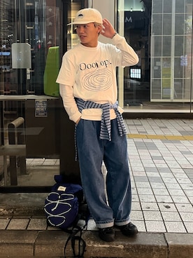 the boldman ボールドマン×araki  デニム 都築着用 THE BOLDMANのアイテムを使った人気ファッションコーディネート - WEAR