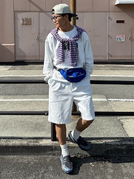 「アイテム（レッグウェア）」を使った、reijiro さん（メンズ・165cm・20代）の秋コーディネート