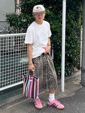「Elanque（エランク）のアイテム」を使った、reijiro さん（メンズ・165cm）の夏コーディネート