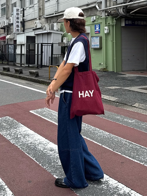 2-TUCK DART WIDE DENIM PANTS / 2タックダーツワイドデニムパンツ/バギーデニム