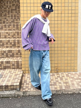 「Elanque（エランク）のアイテム」を使った、reijiro さん（メンズ・165cm）の秋コーディネート