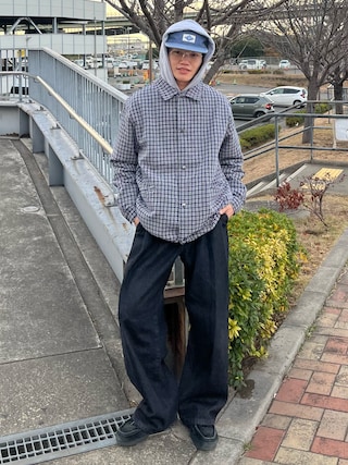CIAOPANIC TYPY チェック柄 ダウンジャケット Lサイズ 1735468384_320.jpg