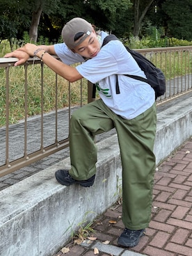 「アイテム（ブレスレット）」を使った、reijiro さん（メンズ・165cm）の夏コーディネート