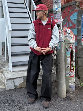 「アイテム（アナログ腕時計）」を使った、reijiro さん（メンズ・165cm）の冬コーディネート