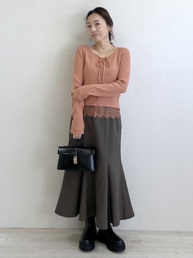 yukaさん(レディース・152cm)の秋コーディネート