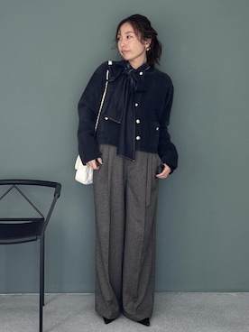 yukaさん（レディース・152cm）の冬コーディネート