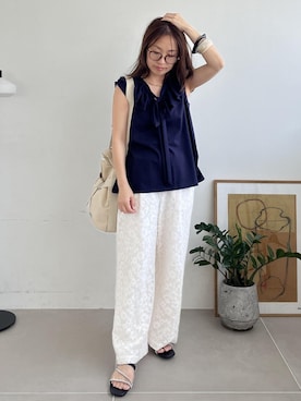 yukaさん(レディース・152cm)の夏コーディネート