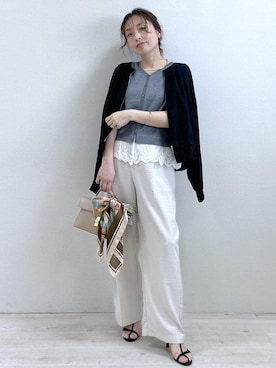 yukaさん（レディース・152cm）の春コーディネート