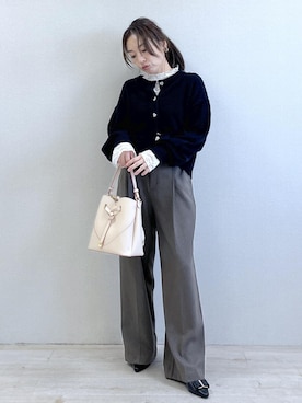 「VIS（ビス）のアイテム」を使った、yukaさん（レディース・152cm）の秋コーディネート
