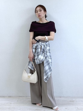 yukaさん(レディース・152cm)の夏コーディネート