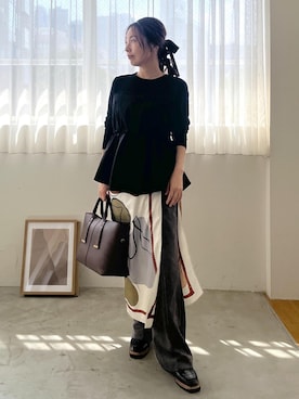 「デートコーデ」｜yukaさん（レディース・152cm・40代）の秋コーディネート