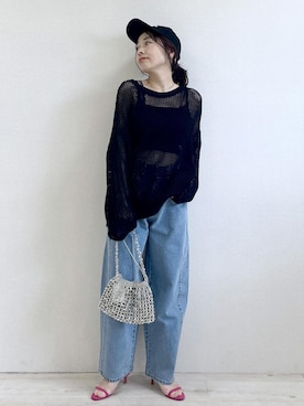 yukaさん（レディース・152cm）の春コーディネート