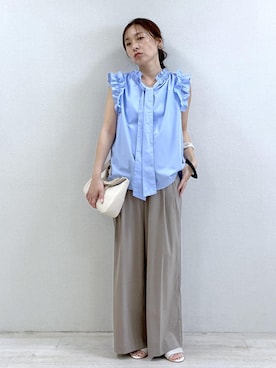 yukaさん(レディース・152cm)の夏コーディネート