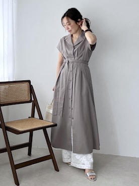 「VIS（ビス）のアイテム」を使った、yukaさん（レディース・152cm）の春コーディネート