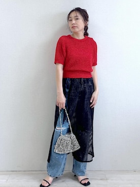 yukaさん（レディース・152cm）の春コーディネート