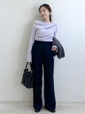 「MARY QUANT（マリークワント）のアイテム」を使った、yukaさん（レディース・152cm）の秋コーディネート