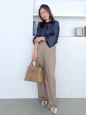 「パンツスタイル」｜yukaさん（レディース・152cm・40代）の夏コーディネート