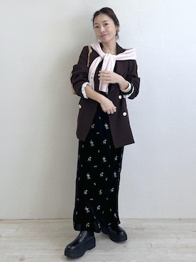 yukaさん(レディース・152cm)の秋コーディネート
