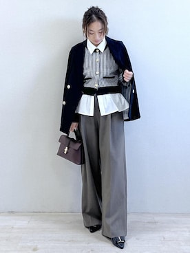 「VIS（ビス）のアイテム」を使った、yukaさん（レディース・152cm）の秋コーディネート