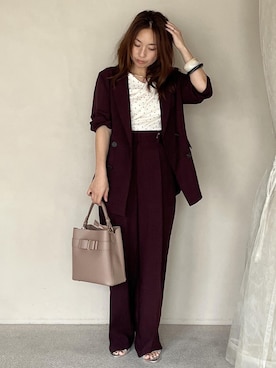 「VIS（ビス）のアイテム（ジャケット/アウター）」を使った、yukaさん（レディース・152cm）の夏コーディネート