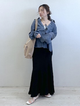 yukaさん（レディース・152cm）の春コーディネート