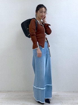 yukaさん(レディース・152cm)の秋コーディネート