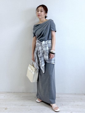 yukaさん(レディース・152cm)の夏コーディネート