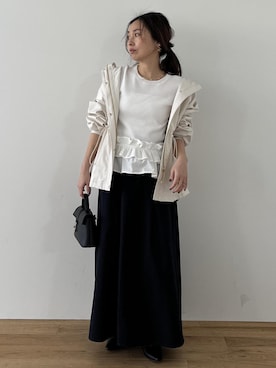 yukaさん(レディース・152cm)の冬コーディネート