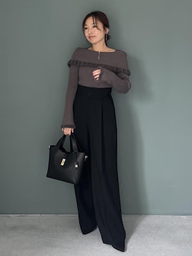 「MARY QUANT（マリークワント）のアイテム」を使った、yukaさん（レディース・152cm）の秋コーディネート