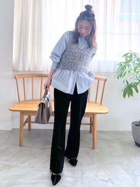 「デートコーデ」｜yukaさん（レディース・152cm・40代）の秋コーディネート