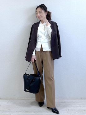 yukaさん（レディース・152cm）の冬コーディネート