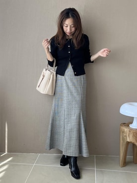 「VIS（ビス）のアイテム（バッグ）」を使った、yukaさん（レディース・152cm）の夏コーディネート