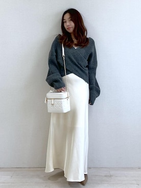 yukaさん（レディース・152cm）の冬コーディネート