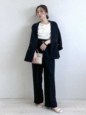 「VIS（ビス）のアイテム」を使った、yukaさん（レディース・152cm）の春コーディネート