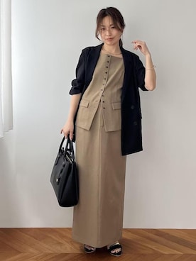 「VIS（ビス）のアイテム」を使った、yukaさん（レディース・152cm）の春コーディネート
