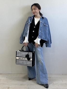 yukaさん（レディース・152cm）の冬コーディネート