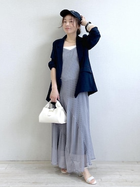 「VIS（ビス）のアイテム」を使った、yukaさん（レディース・152cm）の春コーディネート