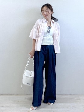 yukaさん（レディース・152cm）の春コーディネート