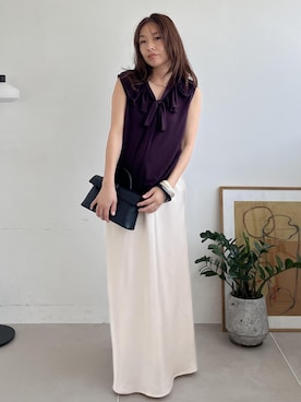 yukaさん(レディース・152cm)の夏コーディネート